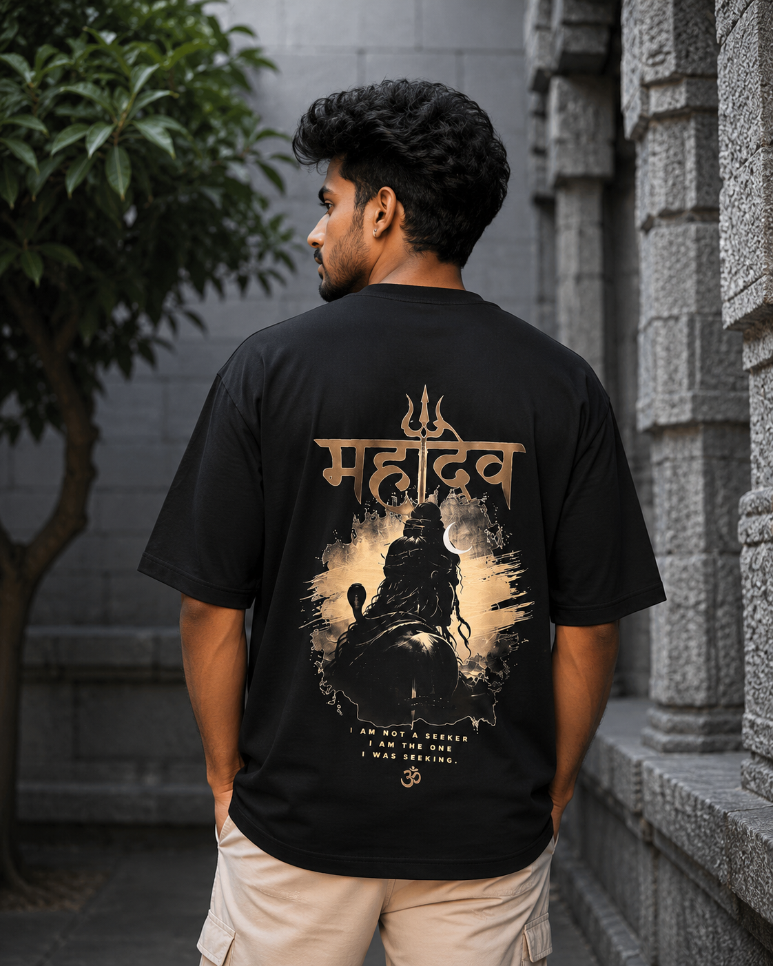 MAHADEV OVERSIZED TEE